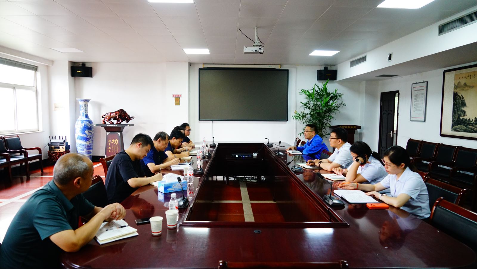 邯鄲市發(fā)改委到普陽(yáng)開(kāi)展調(diào)研